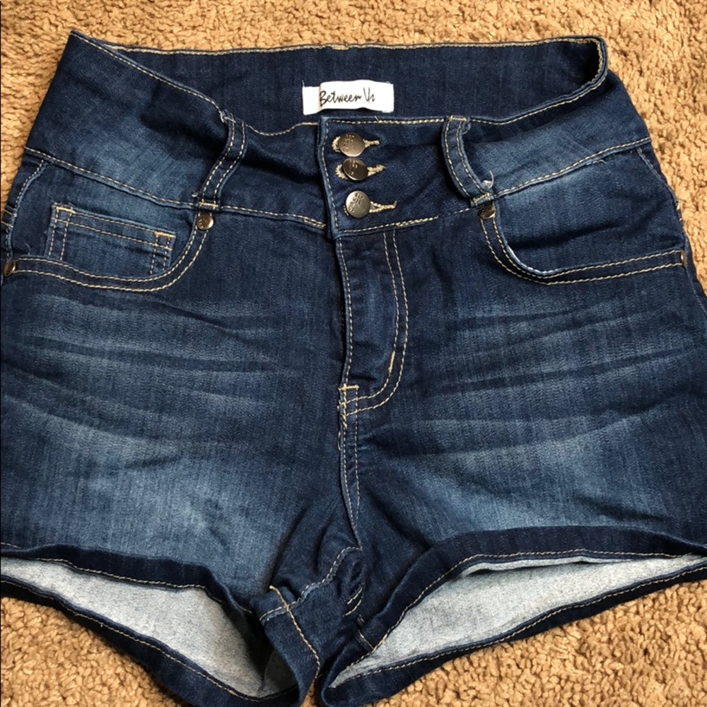 High waisted shorts